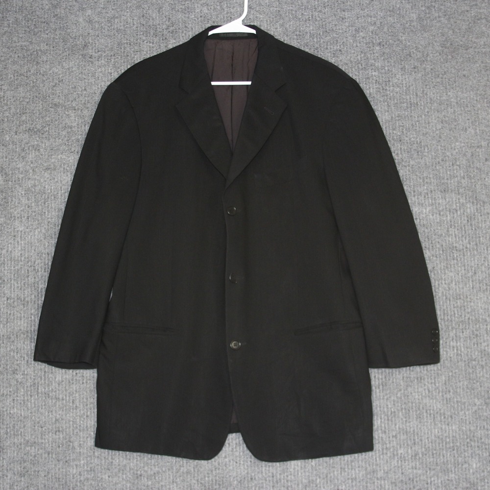 BOSS Hugo Boss Einstein Sigma Blazer Mens 42R Black Wool Suit Jacket